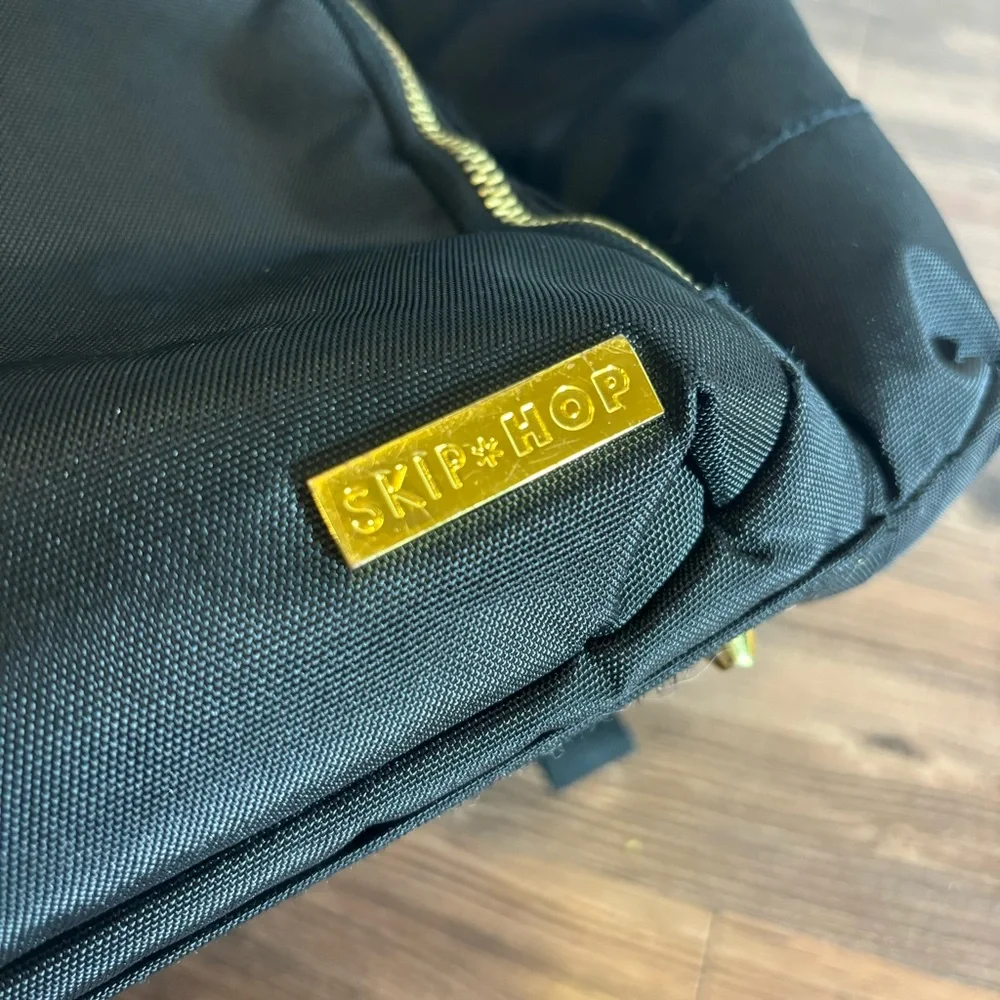 Skip Hop Black Diaper Bag Backpack Baby